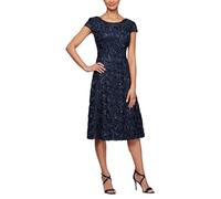 Alex Evenings Donna Vestito - Blu - 50