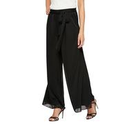 Alex Evenings - Pantaloni da donna a gamba larga in chiffon per madre della sposa, elegante abbigliamento da festa (taglie piccole e regolari), X-Large Petite
