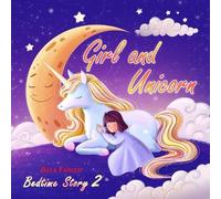 Fabler Alex Girl & Unicorn - Bedtime Story Book NUOVO