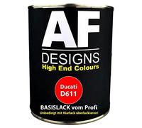 Alex Flittner Designs 250 ML vernice moto per Ducati D611 Rosso pronto all'uso