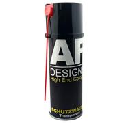 Alex Flittner Designs Cera protettiva trasparente - Premium protezione sottoscocca per auto, moto e parti metalliche, bomboletta spray da 400 ml, protezione a lungo termine contro corrosione, umidità