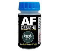 Alex Flittner Designs Pennarello per ritocchi compatibile con Suzuki Z7Y Grove Green II Perl Metallic smalto ad asciugatura rapida vernice per ritocchi vernice per auto