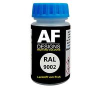 Alex Flittner Designs Pennarello vernice RAL 9002 grigio bianco opaco, 50 ml, ad asciugatura rapida, acrilico