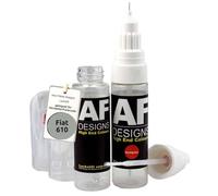 Alex Flittner Designs Stylo de retouche compatible avec Fiat 610 Grigio Mirage Metallic La laque transparente à séchage rapide, laque de retouche, peinture automobile