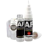 Alex Flittner Designs Stylo de retouche compatible avec Hyundai Y3Y White Sand Metallic La laque transparente à séchage rapide, laque de retouche, peinture automobile