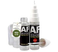 Alex Flittner Designs Stylo de retouche compatible avec Mini C15 Jungle Green Metallic La laque transparente à séchage rapide, laque de retouche, peinture automobile
