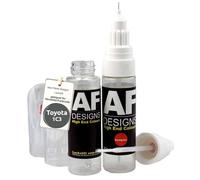 Alex Flittner Designs Stylo de retouche compatible avec Toyota 1C3 Gray Perl Metallic La laque transparente à séchage rapide, laque de retouche, peinture automobile