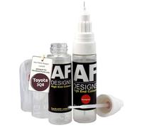 Alex Flittner Designs Stylo de retouche compatible avec Toyota 3Q8 Dark Red Perl La laque transparente à séchage rapide, laque de retouche, peinture automobile
