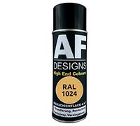 Alex Flittner Designs vernice protettiva 4 in 1 RAL 1024 giallo ocra spray per metallo, protezione dalla ruggine, bomboletta spray