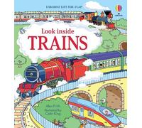 Alex Frith Look Inside Trains (Libro di cartone) Look Inside