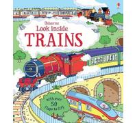 Alex Frith Look Inside Trains (Libro di cartone) Look Inside