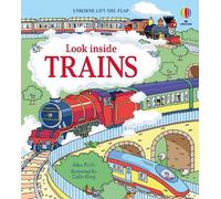 Alex Frith Look Inside Trains (Libro di cartone) Look Inside