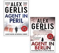 Alex Gerlis Wolf Pack Serie 2 Libri Collection Set (Agent in Peril, Agent in Berlin)