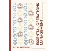 Alex Hill Terry Hill Essential Operations Management (Tascabile)