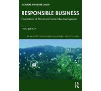 Alex Hope Oliver Laasch Responsible Business (Tascabile)