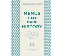 Menus That Made History: Over 2000 Years of Menus from Ancient Egyptian Food for the Afterlife to Elvis Presley's Wedding Breakfast: From the First Meal in Space to the Last Dinner on the Titanic