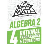 Alex Joujan Summit Math Algebra 2 Book 4 (Tascabile)