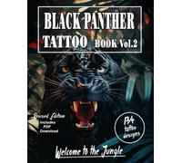 Alex Mets Black Panther Tattoo book Vol.2 (Tascabile)
