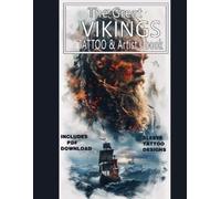 Alex Mets The Great VIKINGS tattoo Book Hyper-realistic Norse tattoo (Tascabile)