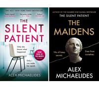 Alex Michaelides 2 Libro Set - Silenzioso Paziente & The Maidens, IN Brossura,