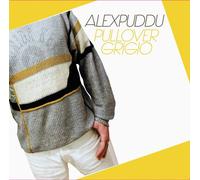 Alex Puddu - Pullover Grigio / Texas Blonde (7") - Vinile