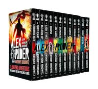 Alex Rider Series 13 Libri Collection Set di Anthony Horowitz (Stormbreaker, Point Blanc, Skeleton Key, Eagle Strike, Secret Weapon, Nightshade e altro)