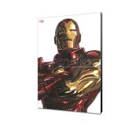 ALEX ROSS IRON MAN WOOD PANEL POSTER SEMIC