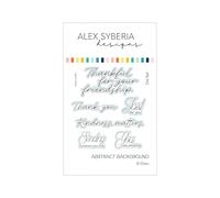 Alex Syberia Designs - Astratto Sfondo Die Set