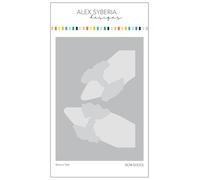 Alex Syberia Designs - Set di stencil scarpe fiocco