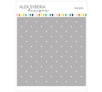 Alex Syberia Designs - Stencil a pois piccoli