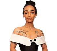 Alex Thomas-Smith (Black Dress) Half Body Buddy Cutout