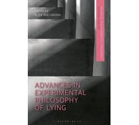 Alex Wiegmann Advances in Experimental Philosophy of Lying (Copertina rigida)