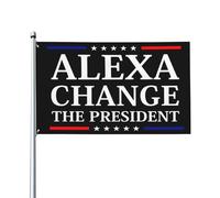 Alexa, cambia il presidente. Bandiere 3x5 piedi per decorazioni interne ed esterne, stendardo per processione con 2 occhielli.