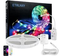 Alexa Striscia LED 10 Metri, WiFi RGB Smart Strisce LED 20M con Telecomando, tuya App Controllato, Sincronizza con la Musica, Funziona con Alexa Google Assistant, Luci LED Colorate per Casa,Cucina,Bar