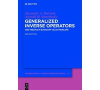 Alexander Andreevych Boichuk Anatolii M. Generalized Inverse (Copertina rigida)