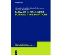 Alexander B. Al'shin Maxim O. Korpusov Blow-up in Nonlinear S (Copertina rigida)