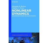 Alexander B. Borisov Vladimir V. Zverev Nonlinear Dynamics (Copertina rigida)