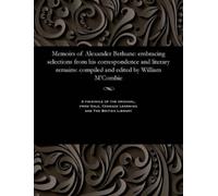 Alexander Bethune Memoirs of Alexander Bethune (Tascabile)