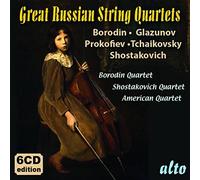Borodin Quartet - Great Russian String Quartets (Borodin-Glazunov-Prokofiev-Tchaikovsky Shostakovich) 6 Cd