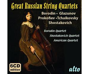 Alexander Borodin Great Russian String Quartets (CD) Box Set