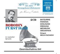 Alexander Borodin Prince igor, Historical Recordings from 1941 (2-Disc Set)