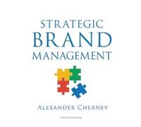 Alexander Chernev Strategic Brand Management, 4th Edition (Tascabile)