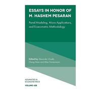 Alexander Chudik Essays in Honor of M. Hashem Pesaran (Copertina rigida)