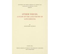 Alexander Coleman Other Voices (Tascabile)