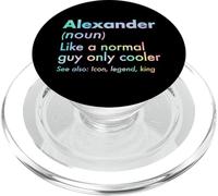Alexander come un ragazzo normale solo più cool leggenda re prima PopSockets PopGrip per MagSafe