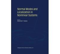 Alexander F. Va Normal Modes and Localization in Nonlinear Sy (Copertina rigida)