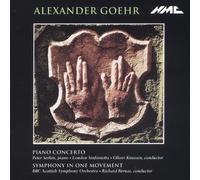 Alexander Goehr - Piano Concerto; Symphony in One Movement by London Sinfonietta (2002-01-28)