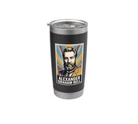 Alexander Graham Bell Bicchiere termico in acciaio inox doppia parete