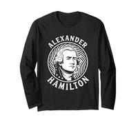 Alexander Hamilton Patriota Americano, Padre Fondatore Maglia a Manica