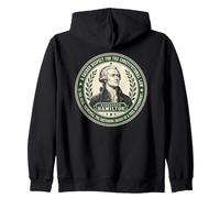 Alexander Hamilton Quote Importanza del Diritto costituzionale Felpa con Cappuccio